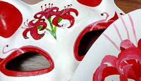 Мастер-класс по росписи масок и вееров