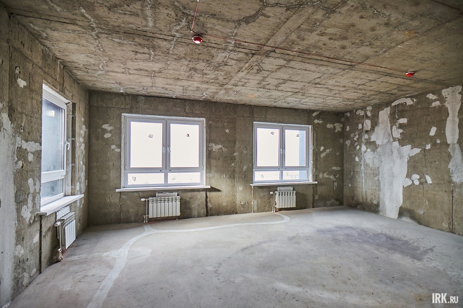 Квартира с черновой отделкой