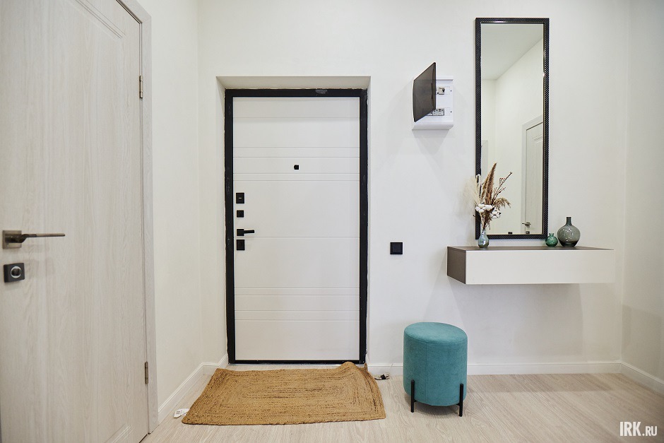 Однокомнатная квартира с ремонтом в светлых тонах