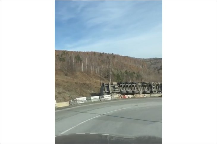 Фура. Скриншот видео Александра Д.