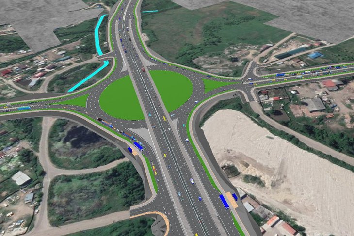 Проект развязки. Изображение правительства Иркутской области