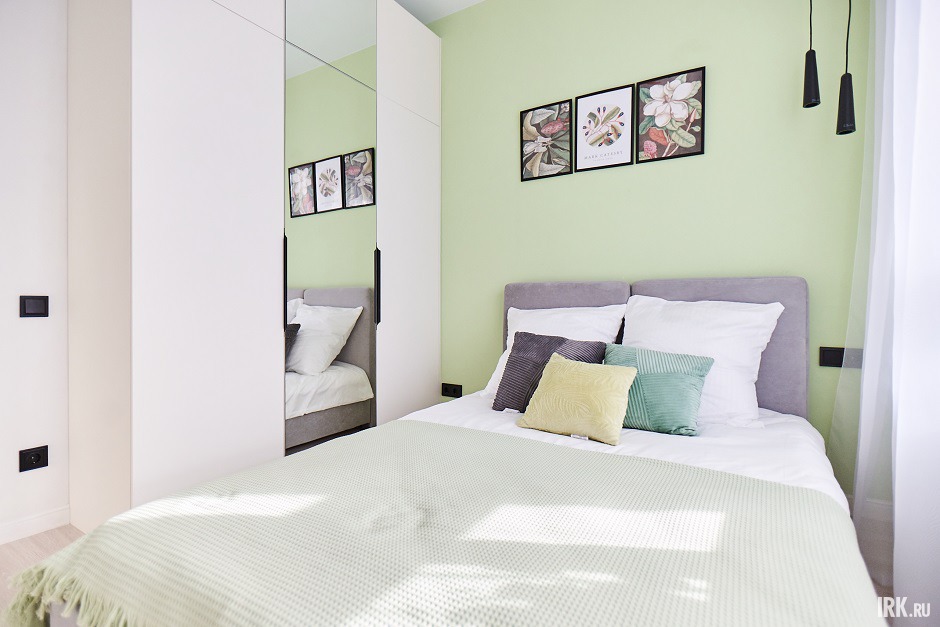 Однокомнатная квартира с ремонтом в светлых тонах