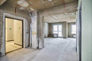 Квартира с черновой отделкой