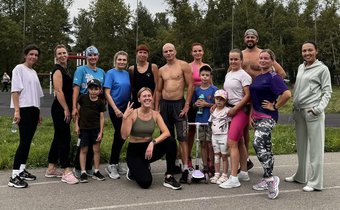 Совместная пробежка по центру Иркутска