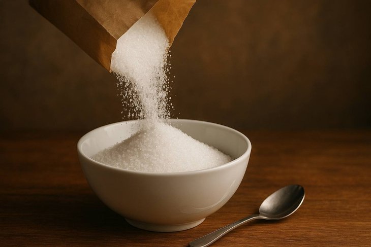 Сахар. Изображение сгенерировано ChatGPT