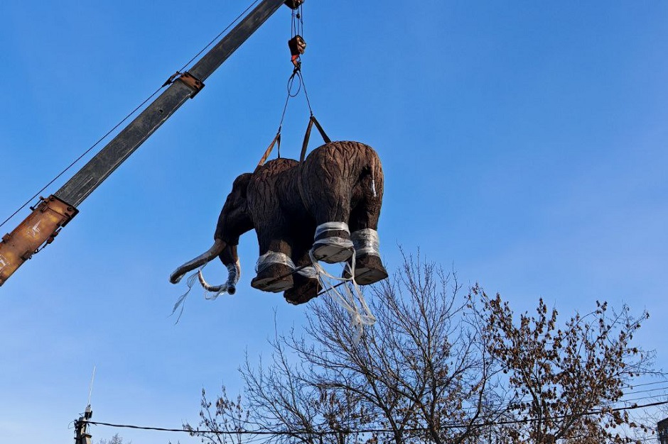 Мамонт. Фото из телеграм-канала «Иркутский Зоопарк»