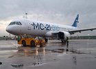 Самолет МС-21. Фото из телеграм-канала корпорации «Яковлев»