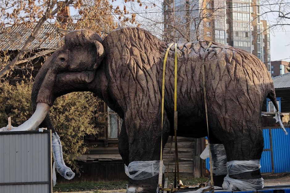 Мамонт. Фото из телеграм-канала «Иркутский Зоопарк»