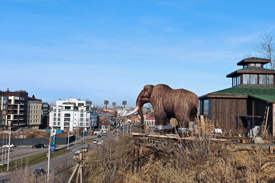 Мамонт. Фото из телеграм-канала «Иркутский Зоопарк»