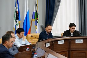 Заседание комиссии. Фото пресс-службы думы Иркутска