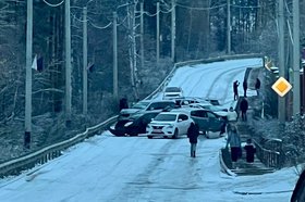 ДТП. Фото из сообщества ВКонтакте «ДТП 38RUS Иркутск»
