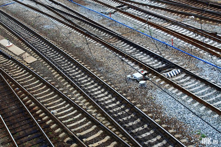 Железнодорожные пути. Фото IRK.ru