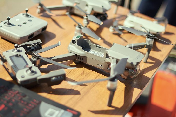 Квадрокоптеры. Фото Маргариты Романовой, IRK.ru