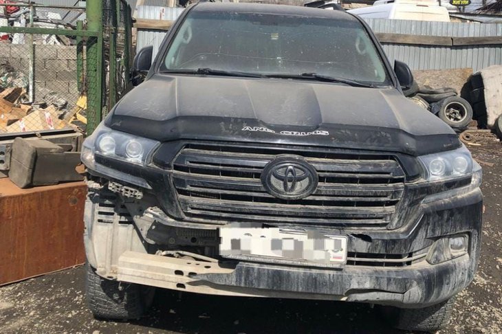 Конфискованный автомобиль. Фото пресс-службы прокуратуры Иркутской области