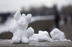 Снеговик. Фото IRK.ru