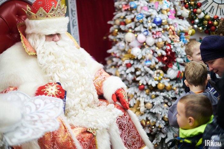Дед Мороз. Фото Маргариты Романовой, IRK.ru