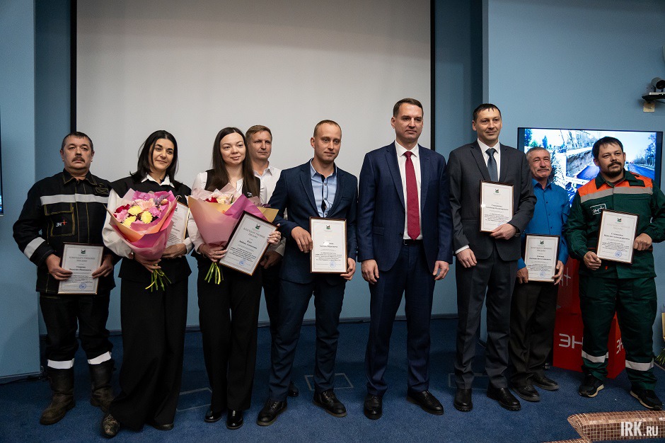 Зампредседателя думы Иркутска Александр Друзенко на награждении