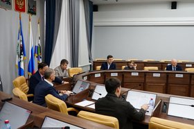 Заседание. Фото пресс-службы думы Иркутска