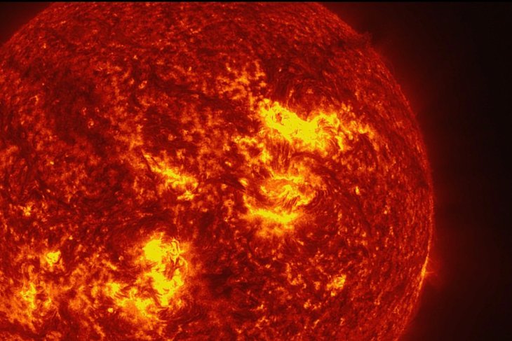 Солнце. Фото Лаборатории солнечной астрономии Института космических исследований (ИКИ) РАН