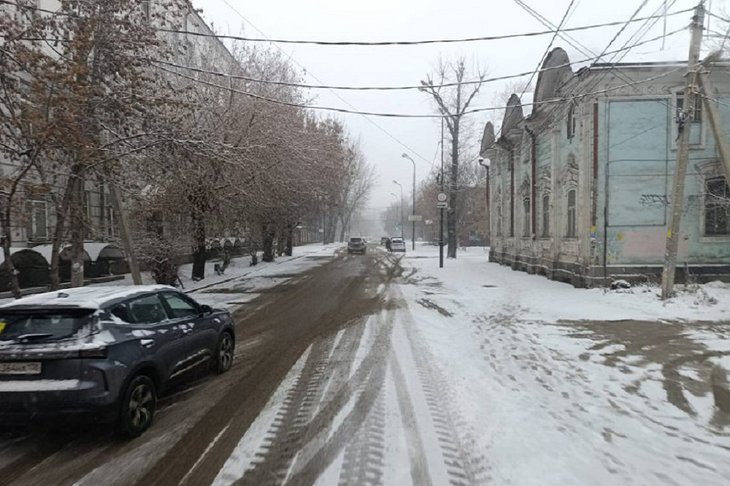 Улица Дзержинского. Фото пресс-службы администрации Иркутска