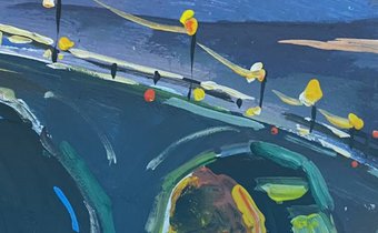 «Пейзаж гуашью». Мастер-класс от художника Дмитрия Старикова