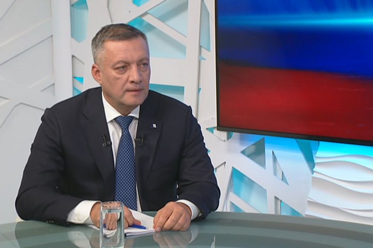 Игорь Кобзев. Скриншот прямой линии с губернатором