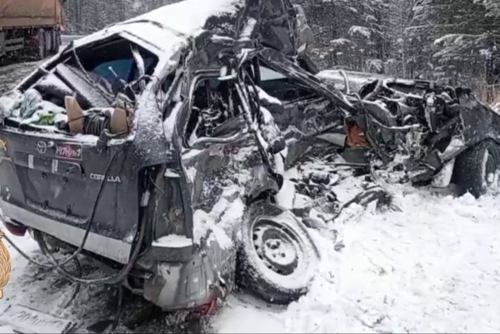 Последствия ДТП. Скриншот видео Госавтоинспекции региона