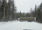 Фура. Фото из телеграм-канала дорожной службы Иркутской области