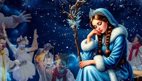 Московский театр «Мир лиц». Сны Снегурочки