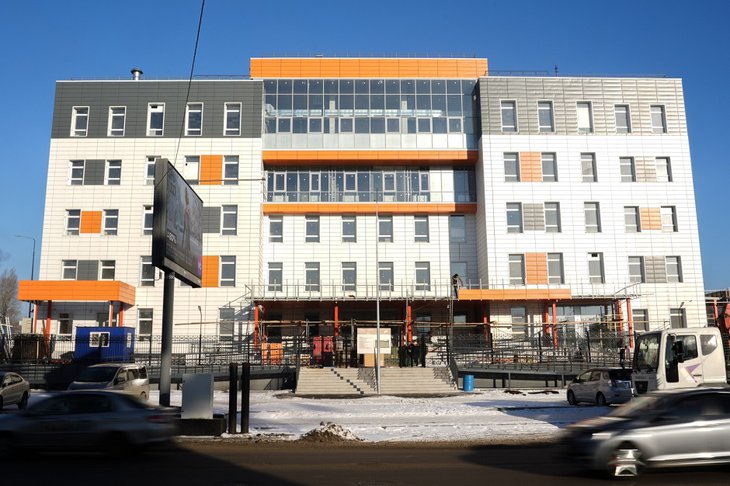 Поликлиника № 15. Фото пресс-службы правительства Иркутской области