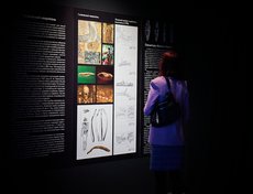 Ознакомиться с историей археологии в Приангарье можно на стендах.