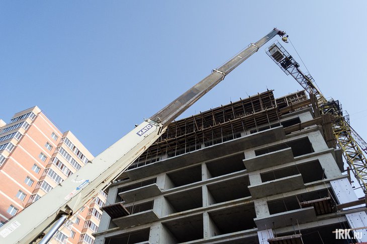 Строительство. Фото Ильи Татарникова из архива IRK.ru