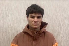 Задержанный. Скриншот видео из телеграм-канала «МВД Братск»