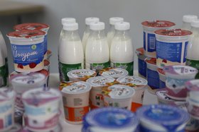 Молочная продукция. Фото пресс-службы мэрии Иркутска