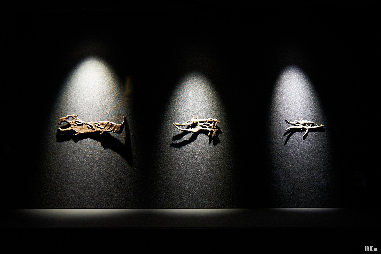 Здесь же представлены профильные изображения хищных или хтонических существ.