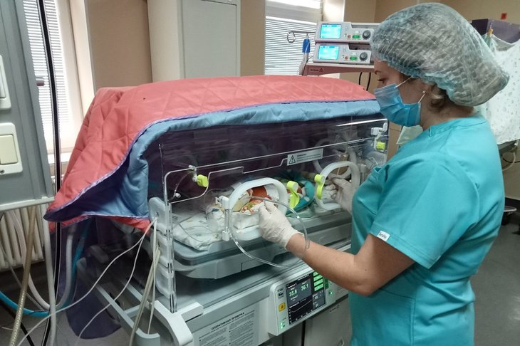 Оборудование в роддоме. Фото пресс-службы правительства Иркутской области