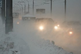 Метель в Иркутске. Фото из архива IRK.ru