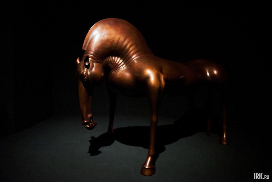 Скульптура «Сэтэр» — изображение легендарного коня Чингисхана.