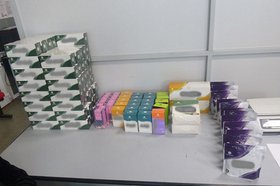 Изъятая продукция. Фото пресс-службы Сибирского таможенного управления