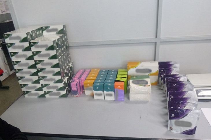 Изъятая продукция. Фото пресс-службы Сибирского таможенного управления