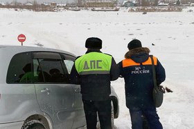 Рейд в Киренске. Фото ГУ МЧС России по Иркутской области