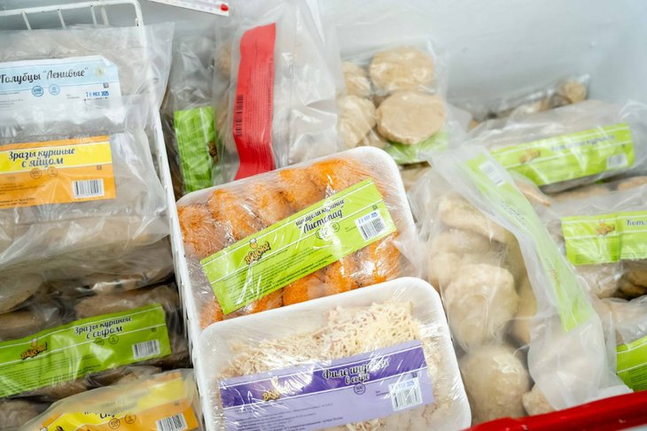 Полуфабрикаты. Фото из телеграм-канала «Комбината питания Иркутска»
