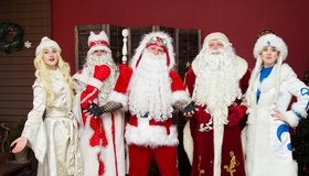 Ёлка с живой змеёй и конём Игорем в «Байкал-Арене»