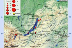 Землетрясение. Фото с сайта Байкальского филиала Единой геофизической службы РАН
