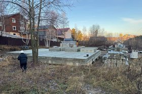 Недостроенный дом. Фото предоставила Анастасия Петрова