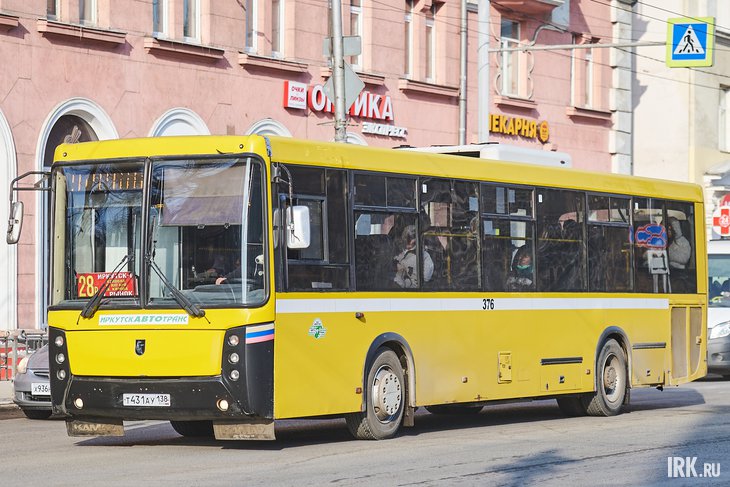 Автобус. Фото Маргариты Романовой, IRK.ru