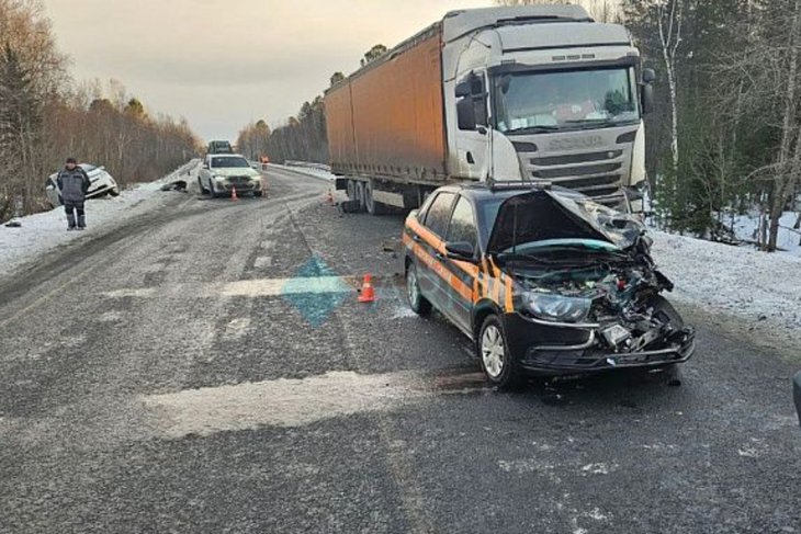 Массовое ДТП. Фото arigus.tv, предоставлено очевидцами