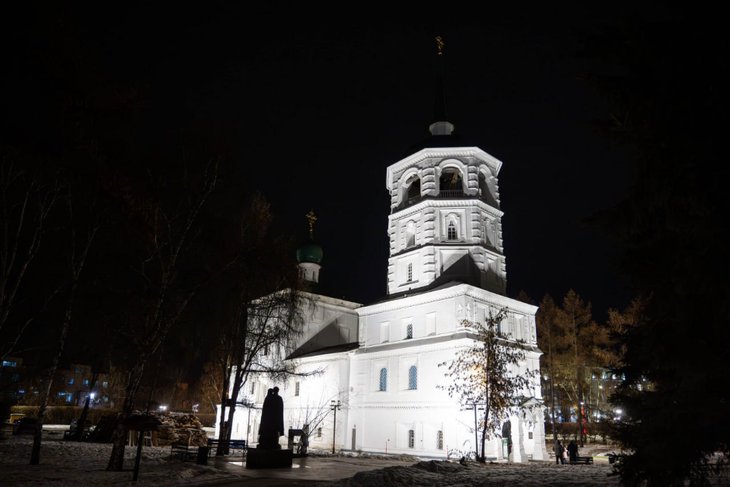 Спасский храм. Фото пресс-службы администрации Иркутска