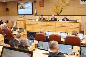 Сессия Заксобрания. Фото IRK.ru