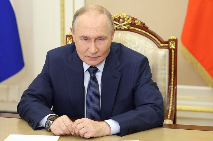 Владимир Путин. Фото с сайта Кремля